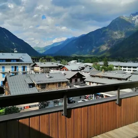 Apt At The Foot Of Slopes In With Balcony 샤모니