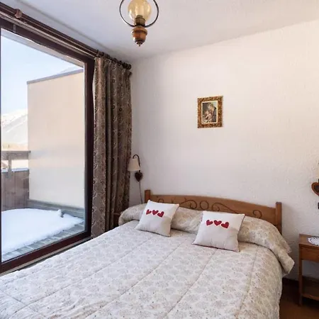 아파트 Apt At The Foot Of Slopes In With Balcony 샤모니